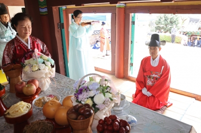 충효사 헌다례 아헌관 봉행(2025.04.20.)